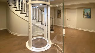 Savaria Vuelift Mini Glass Home Elevator [upl. by Netsrak180]