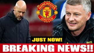 BREAKING 🚨 OLE GUNNAR SOLSKJAER BACK TO MAN UNITED ✅ HE CONFIRMED ✅ TEN HAG IN TROUBLE mufc [upl. by Erdreid]