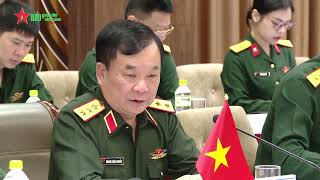 Vietnam Laos Hold 4th Defense Policy Dialogue [upl. by Derron606]