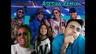 Reaccion  Asesina Remix  Brytiago  Darell  Daddy Yankee  Ozuna  Anuel AA [upl. by Ainos]