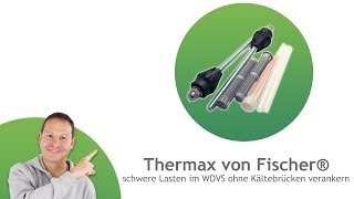 Thermax von Fischer®  für WDVS und Holzständerwerk  Pina [upl. by Eirrem]