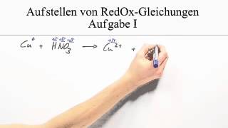 RedOxgleichungen Aufgabe I  Chemie  Allgemeine und anorganische Chemie [upl. by Konrad]