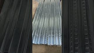 Composite Floor Decks Fabrication  Metal Floor Decking for Concrete Manufacturing [upl. by Eisiam]