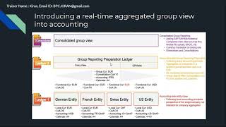 S4HANA Group Reporting  Course Overview  6th April 2024 [upl. by Llehsar]