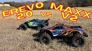 New Traxxas Maxx v2 Widemaxx First Drive  FAQs  Traxxas ERevo Comparison [upl. by Nylloc35]