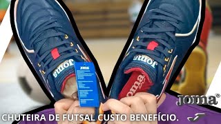 MELHOR CUSTOBEFICIO  REVIEW CHUTEIRA DRIBLING JOMA [upl. by Lonier]