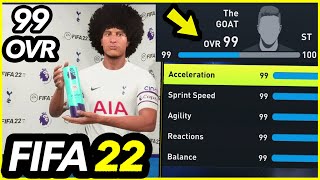 99 OVERALL PLAYER IN FIFA 22 Career Mode [upl. by Jezabel]