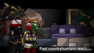 Past Countryhumans react…WW1  3  Englishрусский  turn on captions [upl. by Annoynek]