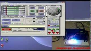 Modbus Communication Test between PLC and Mach3 CNC Software [upl. by Kathlene]