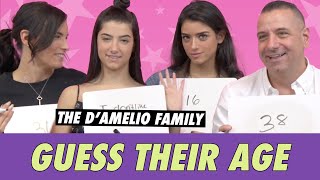 The DAmelio Family  Guess Their Age [upl. by Omland]