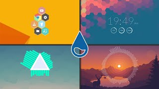 How To Customize Your Desktop With Rainmeter  Add Clocks System Monitors And More To Your Desktop [upl. by Tace430]