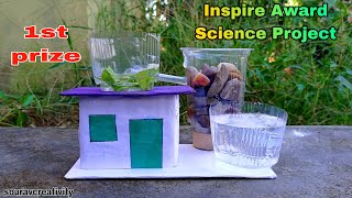 Inspire Award Science Projects 2023  Innovative Ideas For Science Projects  Water Purification [upl. by Tayler210]