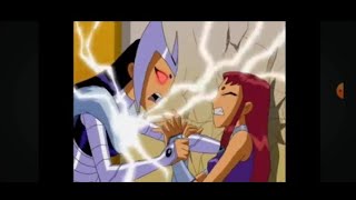 Teen Titans  Starfire vs Blackfire Final Battle quotBetrothedquot [upl. by Martina]