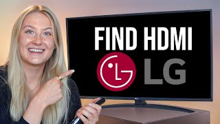 How to Find HDMI on LG Smart TV  Full Guide [upl. by Annaed]