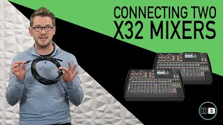 Your Behringer X32 Questions Connecting Two X32 Mixers [upl. by Raimondo372]