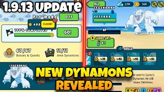 New Dynamons Yetyxar 😱  Dynamons World New Update 1913 Full Details [upl. by Mauro340]