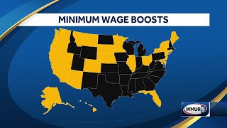 Minimum wage to increase for every New England state in 2024 except 2 [upl. by Yenhoj]