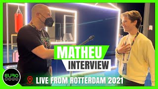 EUROVISION 2021 MATHEU HINZEN INTERVIEW  The Netherlands Junior Eurovision 2019 [upl. by Octavian]