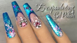 HardBuilder Gel Nail Tutorial  Encapsulating Gel Polish [upl. by Mair536]