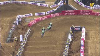 Supercross LIVE 2014  Arlington 250SX Class Main Event Highlights [upl. by Cirad]