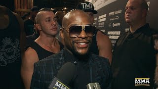 Floyd Mayweather on Conor McGregor I Know Hes Struggling to Make Weight  MMA Fighting [upl. by Enrol]