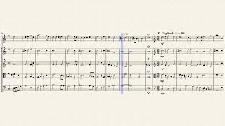 Suite XII from quotBanchetto Musicalequot for Oboe amp Strings [upl. by Torray597]