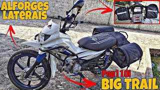 POP110 BIG TRAIL 😎 ALFORGES LATERAIS UNIVERSAL TODAS AS MOTOSNathan110i [upl. by Benioff]