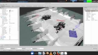 FRC Robot ROS Simulation Navigation Test [upl. by Ecirehc]