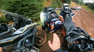 Metzeler Karoo 4 vs All Terrain Showdown Ultimate BMW R1250GS Adventure [upl. by Atsev]