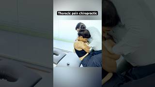 Thoracic pain chiropractic  dr harish grover [upl. by Arotak]