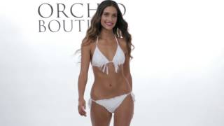 2013 Casablanca Fringe White Fringe Bikini by Vitamin A Swimwear [upl. by Adnoek]