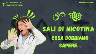 COSA SONO I SALI DI NICOTINA [upl. by Siger]