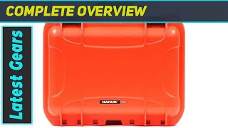 Nanuk 915 Waterproof Hard Case with Foam Insert  Orange [upl. by Zerlina]