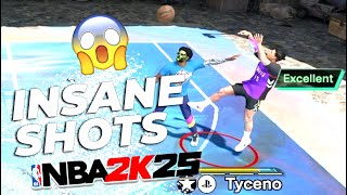 TYCENO MAKING INSANE SHOTS in NBA 2K25 [upl. by Ajnat]