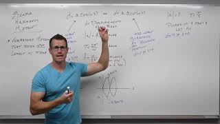 Simple Harmonic Motion in Trig Precalculus  Trigonometry 35 [upl. by Akienaj]