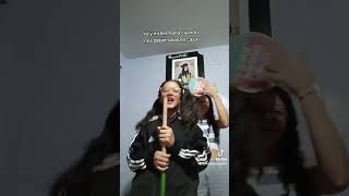 Barato barato barato como la carne de gato 🤣🤣 tik tok Las Hermanas Queen [upl. by Adnohs]