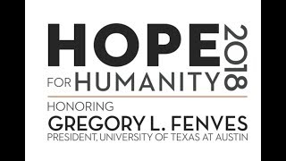 UT President Fenves Dallas Holocaust Museum “Hope for Humanity” Speech [upl. by Arturo49]