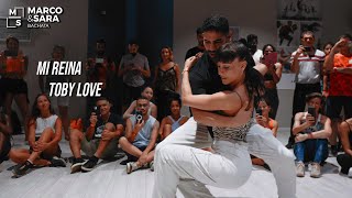 Toby Love  MI REINA  workshop Marco y Sara bachata style  ISLAS REUNION [upl. by Mullen824]