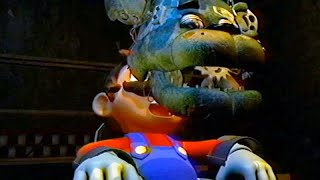 MARIO GETS STUFFED INTO TORTURE FREDDY amp ITS DISTURBING  FNAF Mario in Animatronic Horror [upl. by Standish]