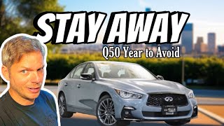 The ONE year Infiniti Q50 you should AVOID [upl. by Jehius]