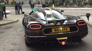 KOENIGSEGG AGERA RS NARAYA First Drive around london [upl. by Essirehc831]