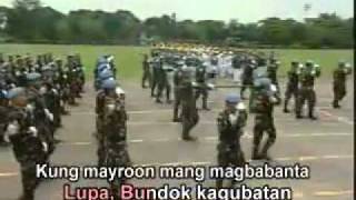 Armed Forces of the Philippines Hymn Martsa ng Kawal Pilipino AFP HYMNflv [upl. by Noeht]