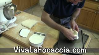 La Ricetta della Focaccia Genovese Fatta in Casa [upl. by Maccarone]