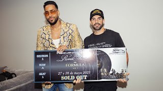 Backstage con Romeo Santos y sus cuatro Conciertos Sold Out en Puerto Rico [upl. by Eerot]