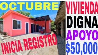 PROYECTO DE VIVIENDA DIGNA CAMBIA TU CASA REGISTRO Y REQUISITO OCTUBRE 2024 [upl. by Irvin443]