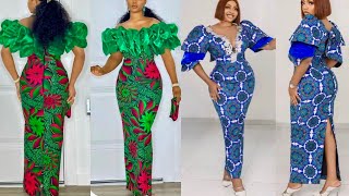 New Arrival 2024 Ankara Long Gown Styles for Women  Latest Ankara Styles for Black Women [upl. by Donielle]