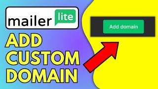 How To Add Custom Domain To MailerLite [upl. by Sandy]