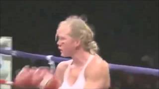 Anne Sophie Mathis KOs Holly Holm [upl. by Yznil]