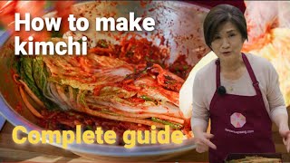 KIMCHI RECIPE Vegan  Easy StepbyStep Guide [upl. by Hsiri]