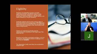 Informational Webinar on the AERA Minority Dissertation Fellowship Program in Education Research [upl. by Arries]